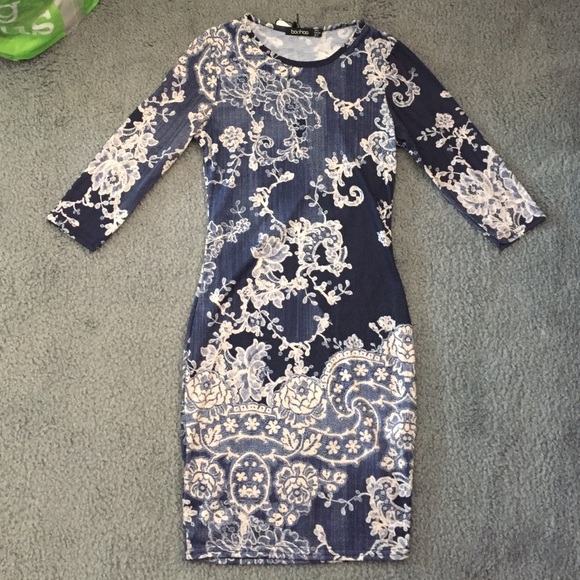 Boohoo Petite Bodycon Dress