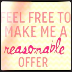 I Consider all Offers.....
