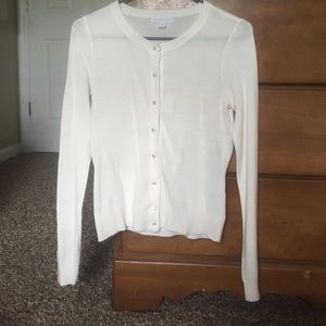 Cream cardigan