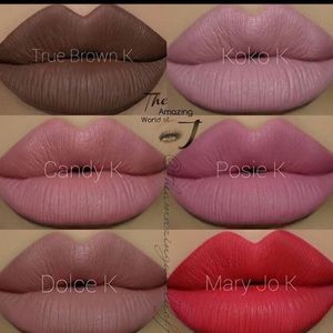 Kylie Cosmetics Makeup - Sale❗️Candy K Kylie lip kit, box & card Kylie Cosmetics Makeup - Sale❗️Candy K Kylie lip kit, box & card
