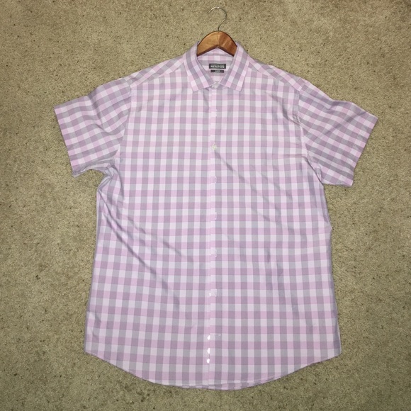 Mens Kenneth Cole Reaction button down, slim fit L