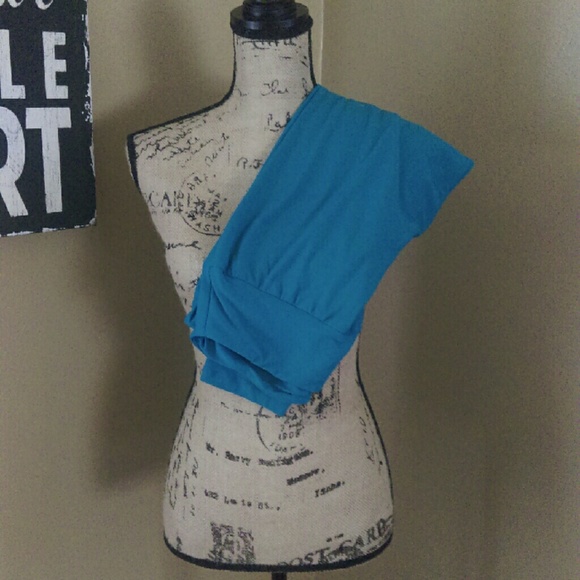 LuLaRoe Ocean Teal Leggings Tall Curvy NWT