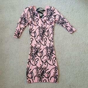 Pink Bodycon Dress