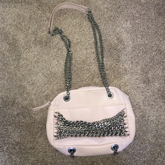 ZARA pale pink satchel