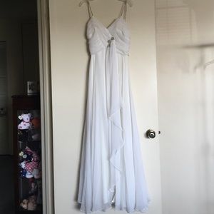 White Prom Dress