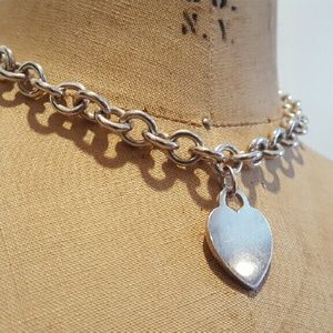 Tiffany & Co. Heart tag necklace
