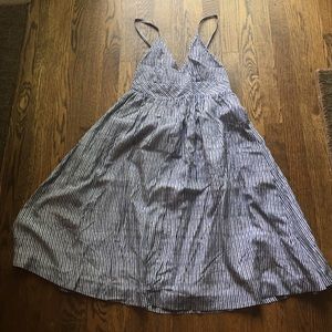 Sale!!! Vneck spaghetti strap dress, worn once.