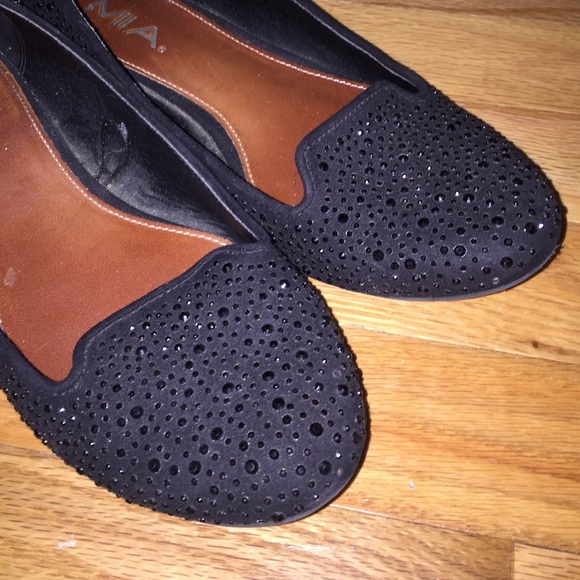 Sparkly loafers