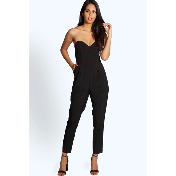 Black Boohoo jumpsuit