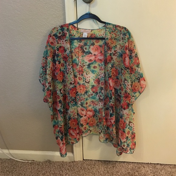 Patterned kimono!