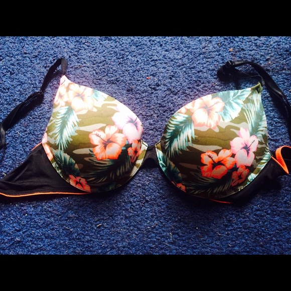 Floral bra