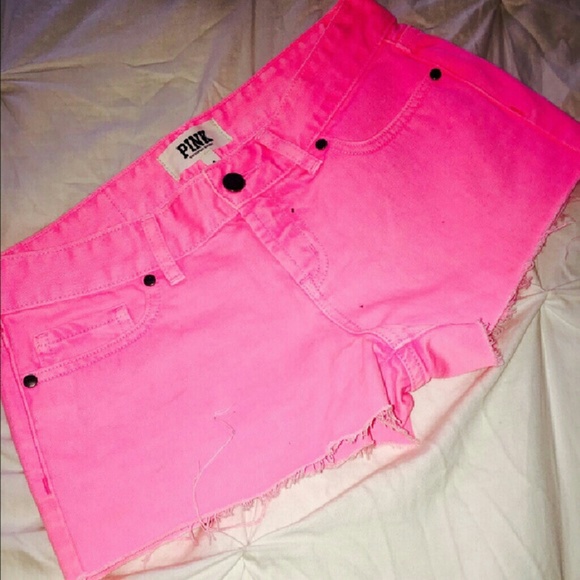 PINK by vs jean shorts