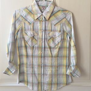 True Religion light flannel