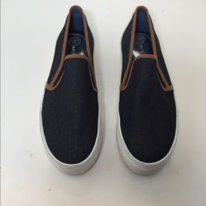 Michael Kors Boerum denim slip on sneakers