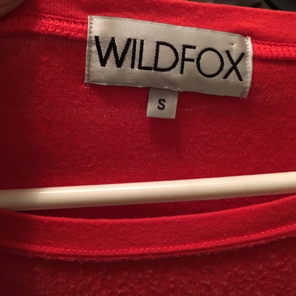 Wildfox Oversized Glitter Heart BBJ Red - Picture 4 of 4