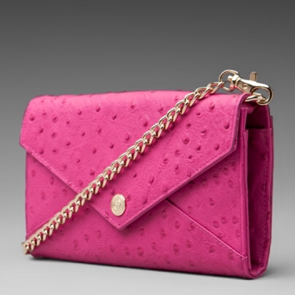 Rebecca Minkoff Handbags - Rebecca Minkoff Pink Wallet on Chain