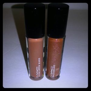 MAC Cremesheen and Dazzleglass