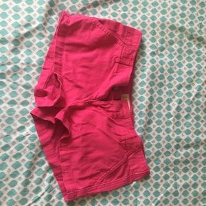 Pink hollister shorts
