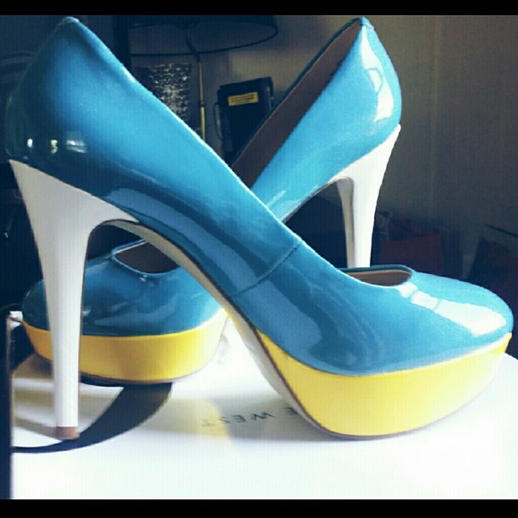 Nine West platform heels