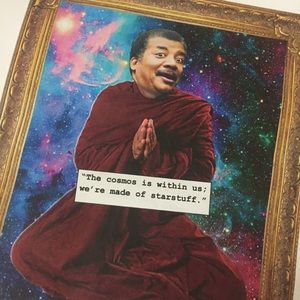 Custom Neil Degrasse Tyson Candle for @thisisshe42