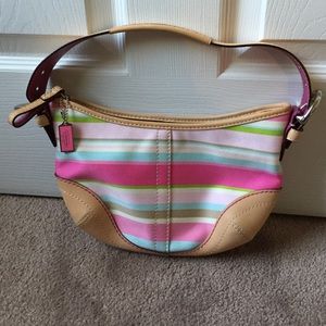 Small Multicolor Coach Purse