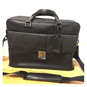 Tumi Chestnut Large Laptop Brief