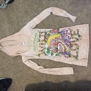 Ed Hardy Hooded Shirt