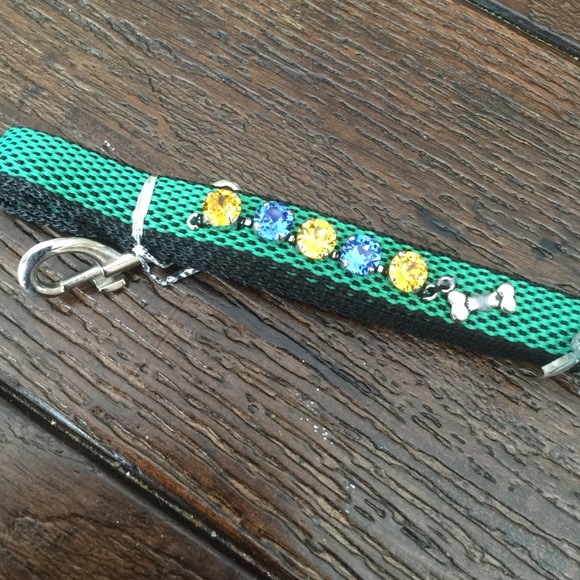 Swarovski Crystal dog leash size small/med - Picture 1 of 3