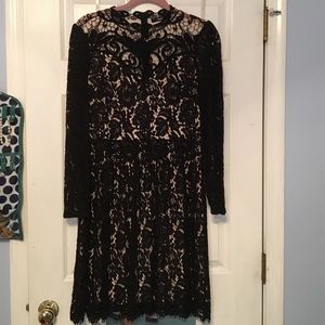 ASOS Black Lace Dress