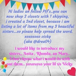 Shop 2 closets 1 shipping