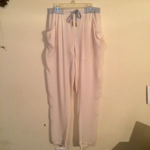 Baggy/flowy draw string waist pants