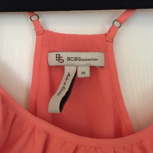 Coral pink BCBG generation dress - Picture 2 of 3