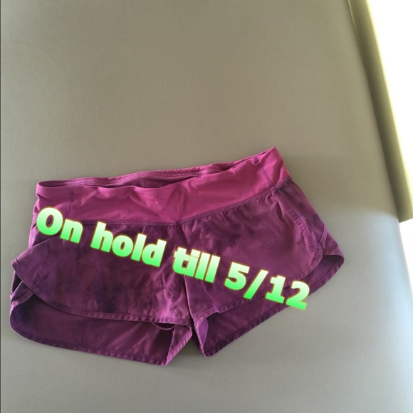 Lulu lemon run speed short