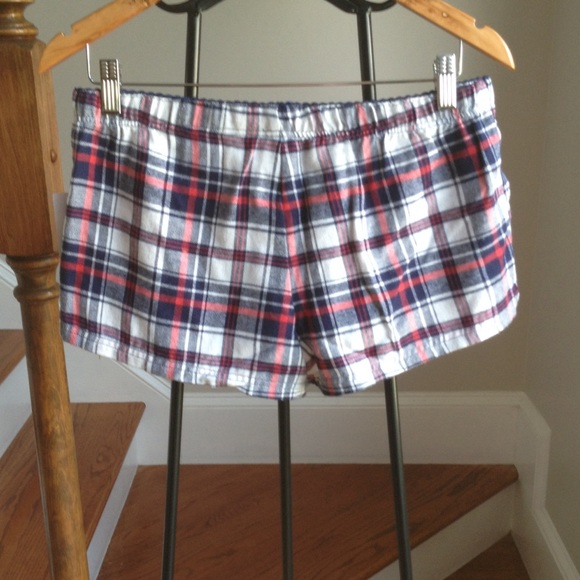 Plaid lounge shorts - Picture 2 of 2