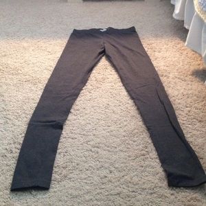 Aeropostale Gray Leggings Sz Med