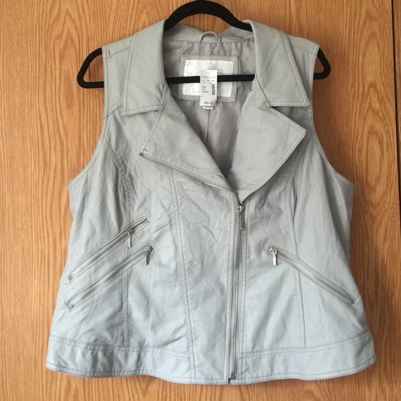 Price Drop!! Maurices Faux Leather Vest