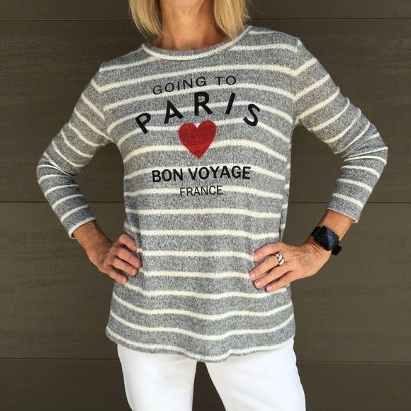 Striped Paris Sweater