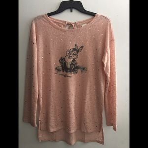 Disneys Bambi Thumper Top NWT