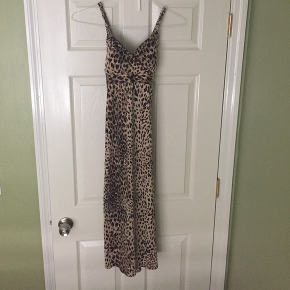 Animal print dress
