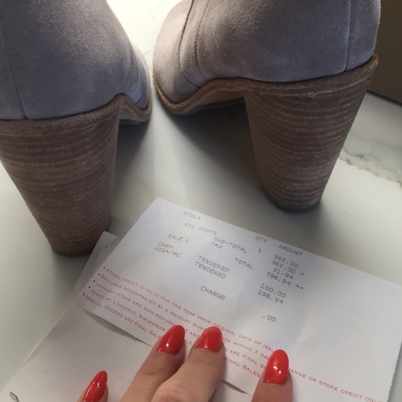 Joie "Monte" boots in Sandstone - Picture 4 of 4