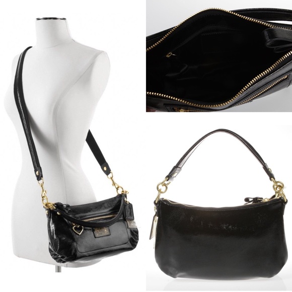 Coach Signature Poppy Daisy Liquid Gloss Crossbody - Picture 2 of 4