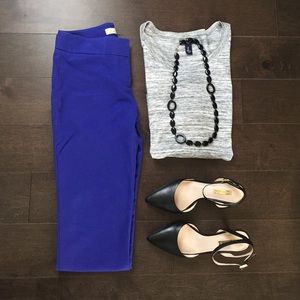 LOFT Marisa fit cropped pants Size 2P