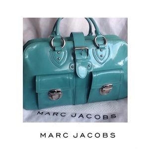 Marc Jacobs Murakami Rare Tiffany Blue Venetia Bag
