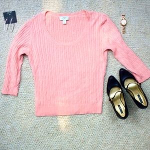 Ann Taylor LOFT 3/4 sleeve sweater