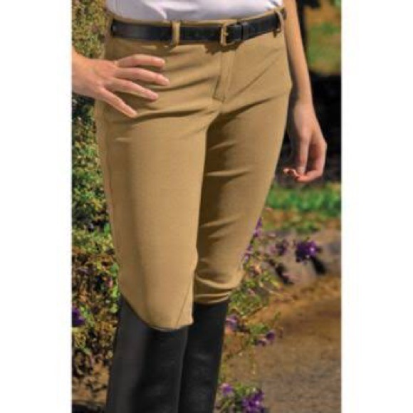 TuffRider Ribbed Low Rise Breeches. Size 26