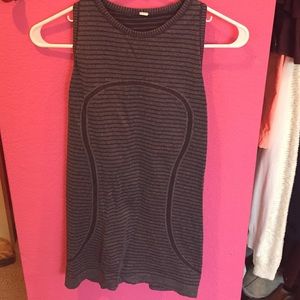 Lululemon Grey High Neck Tank