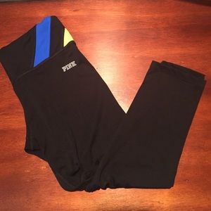 VS PINK Ultimate Crop Leggings