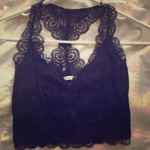 Black Lace bralet by Kimchi Blue