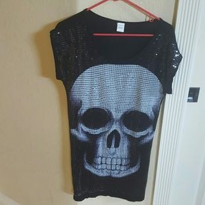 Black sparkling dress