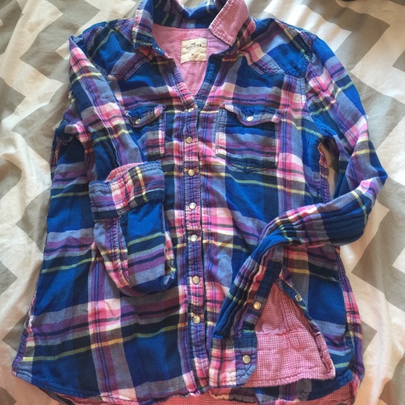Plaid button up
